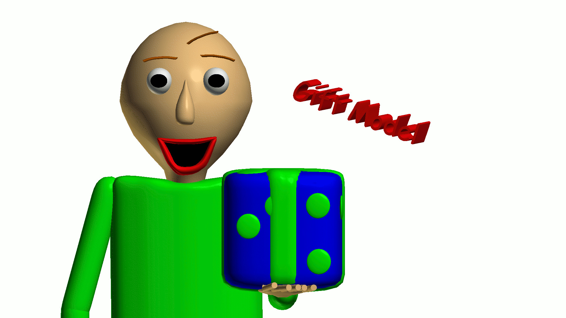 Baldi basics. БАЛДИ. БАЛДИ 3d. БАЛДИ модель. БАЛДИ 3.