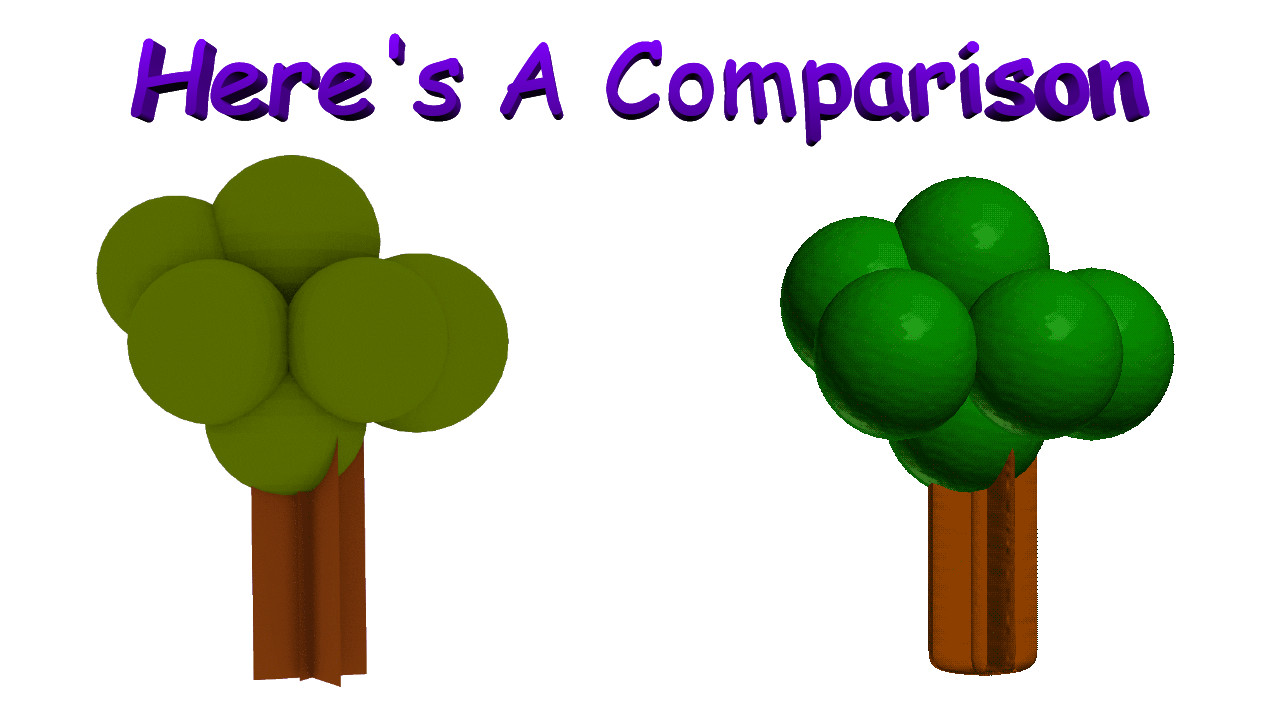 Accurate Baldi's Basics Tree Model (V1.3) [3D Models]