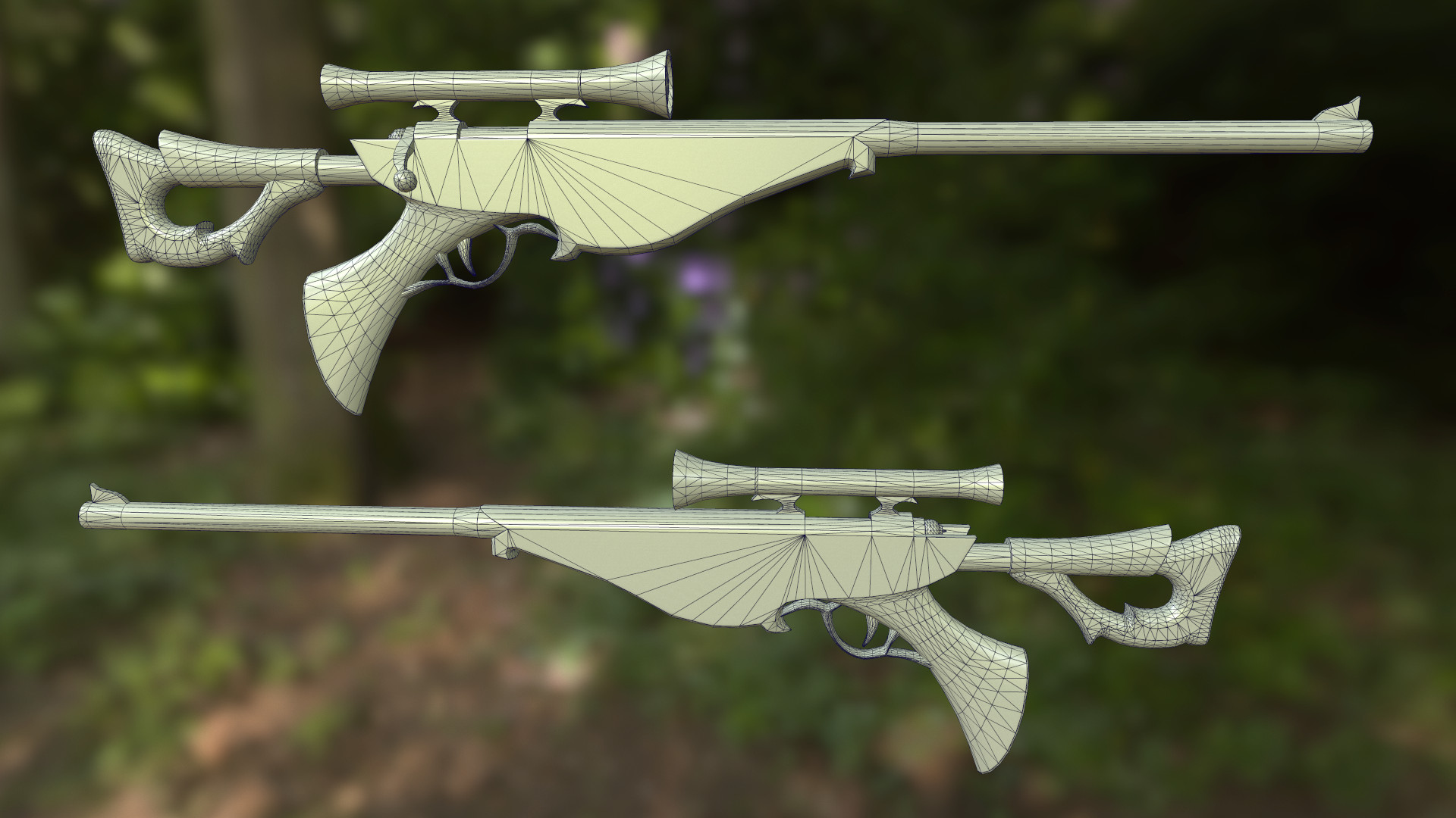 Helluva boss carmine blessing tip rifle 3d models 