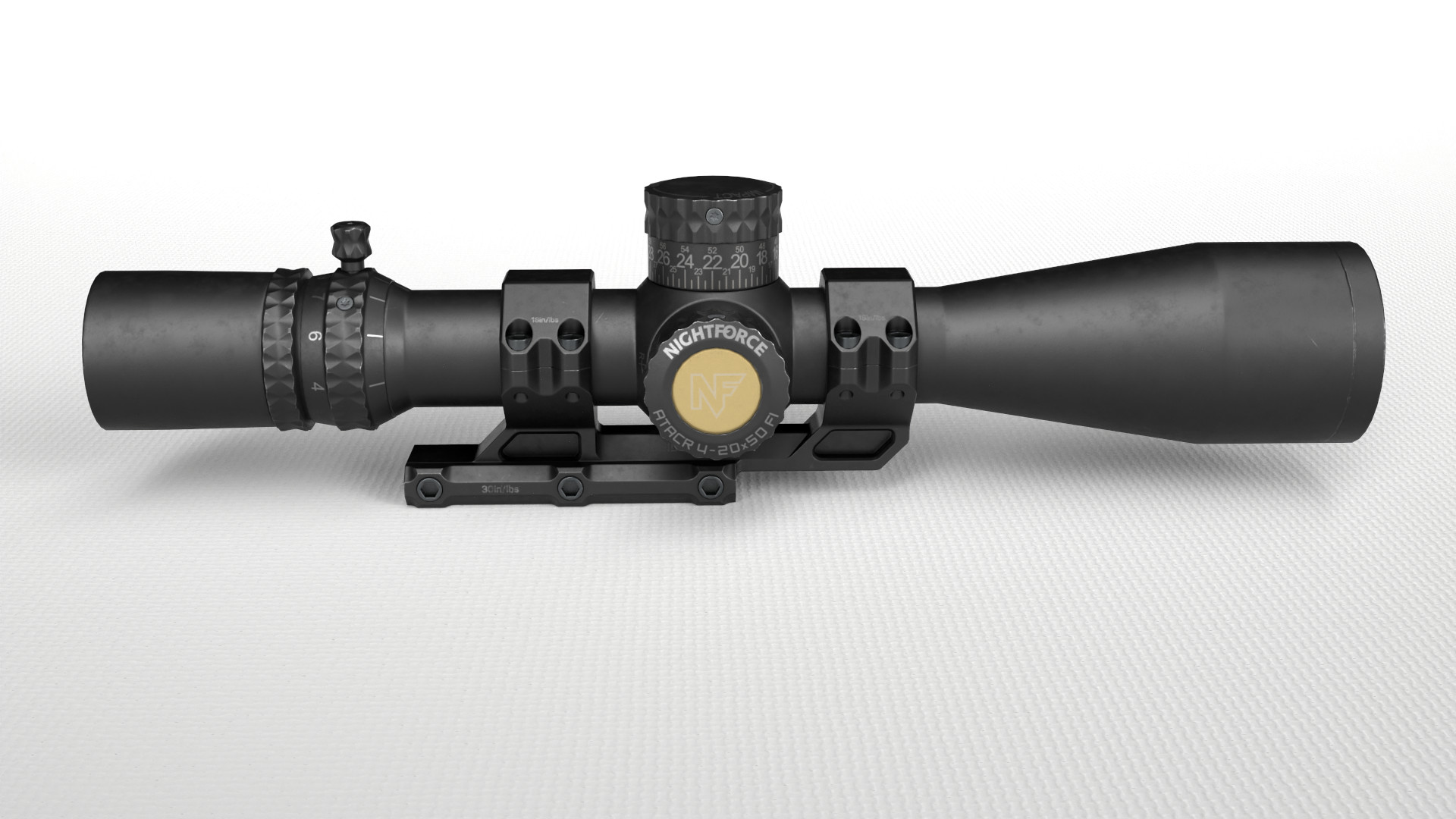 Nightforce ATACR 4-20x50 F1 Scope [3D Models]