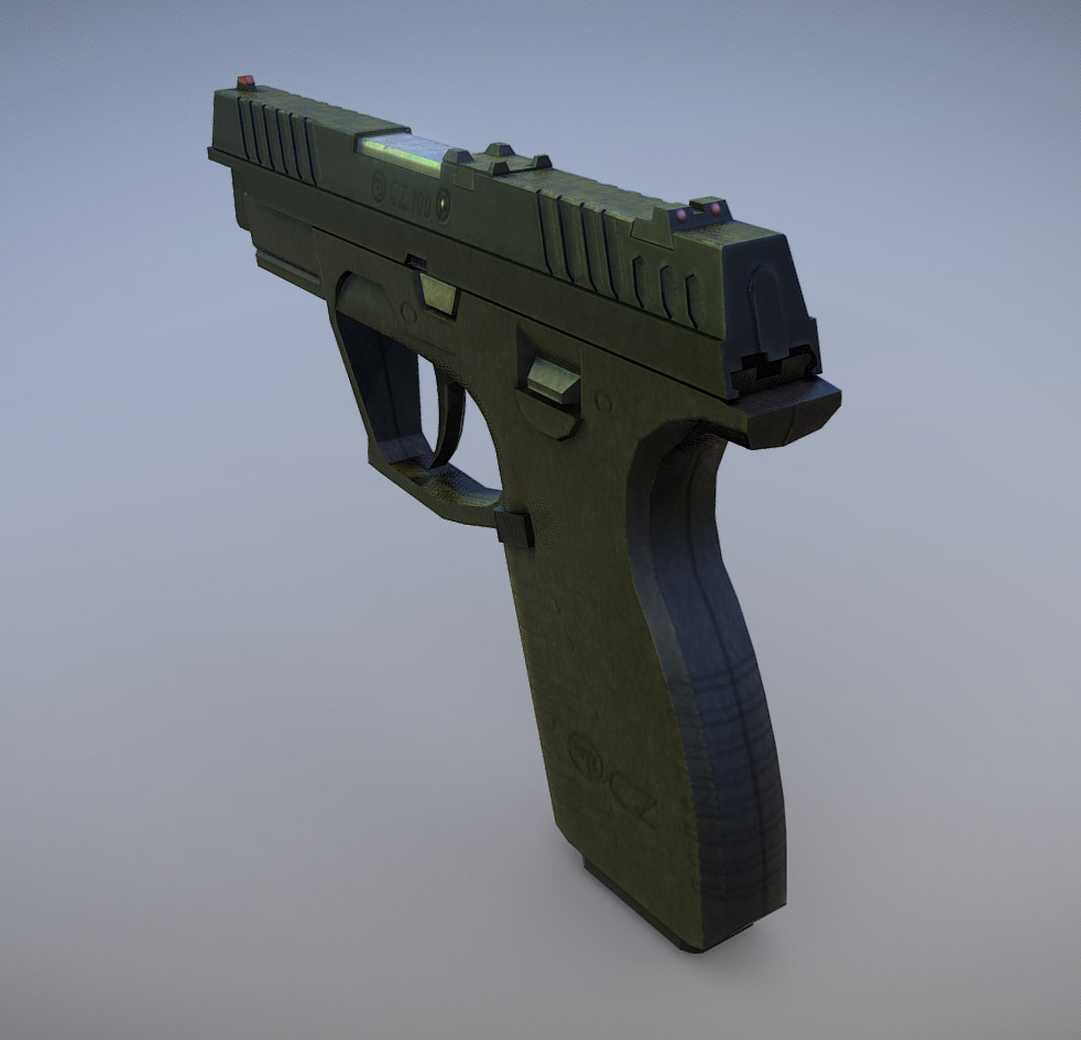 CZ100 3D Model