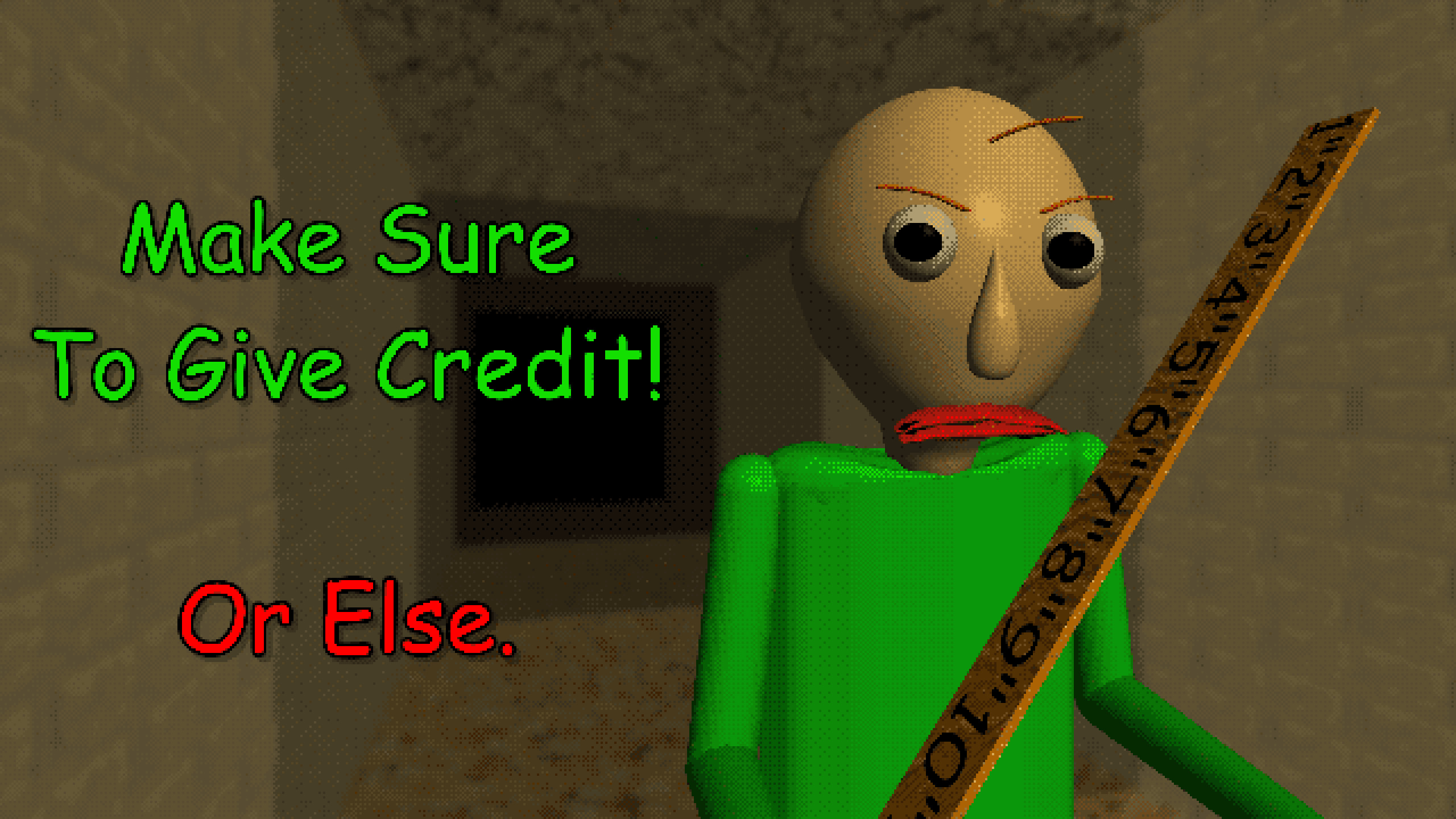 Baldi s 3D Anim8or Model V8 3D Models