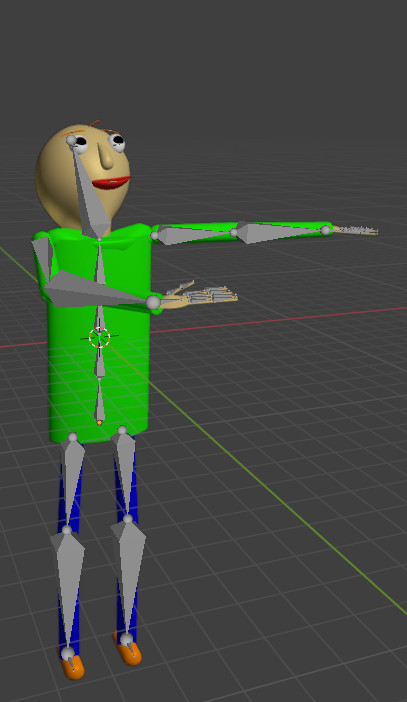 Jan's Baldi Model 3D Model