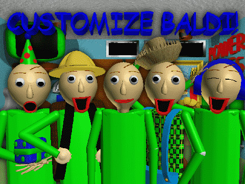 Ace's Baldi Models For Prisma3D Release! (V11) 3D Model