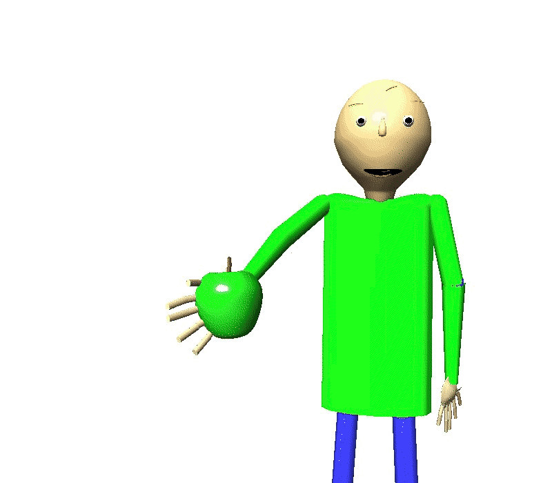Baldi's 3D Model v4 - Recovered! 3D Model