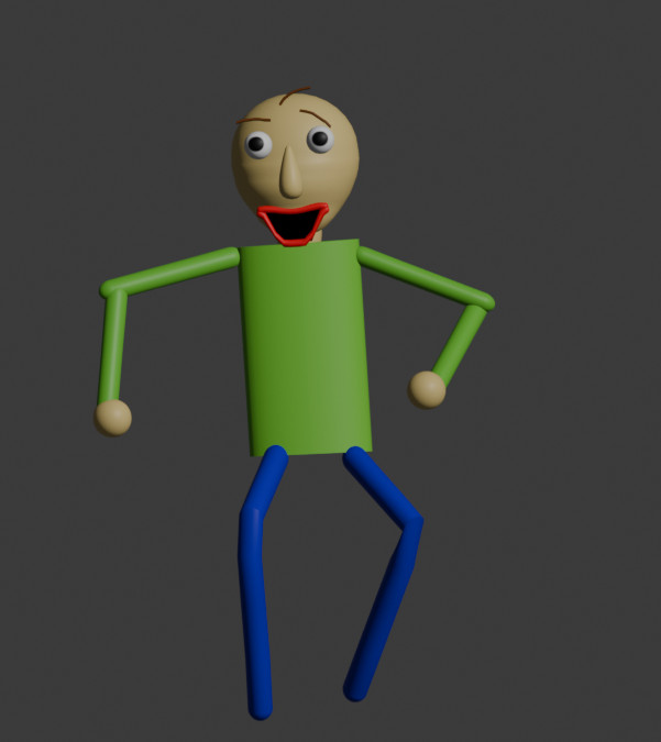 basics in behavior baldi model 3D Model