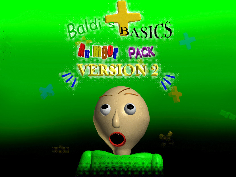 Baldi's basics Plus Model pack, BB+ model pack 3D Model