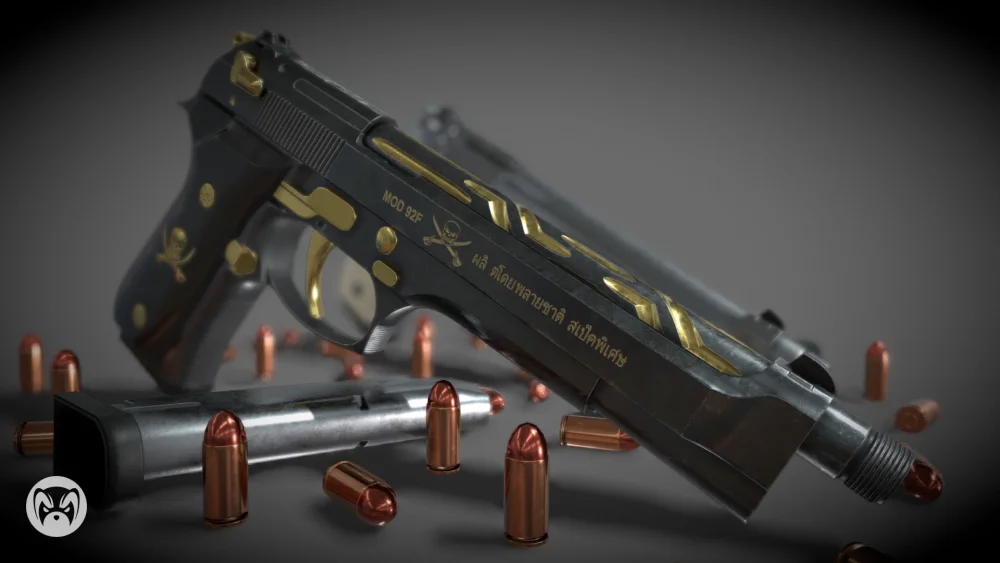 Black Lagoon Beretta 92F 