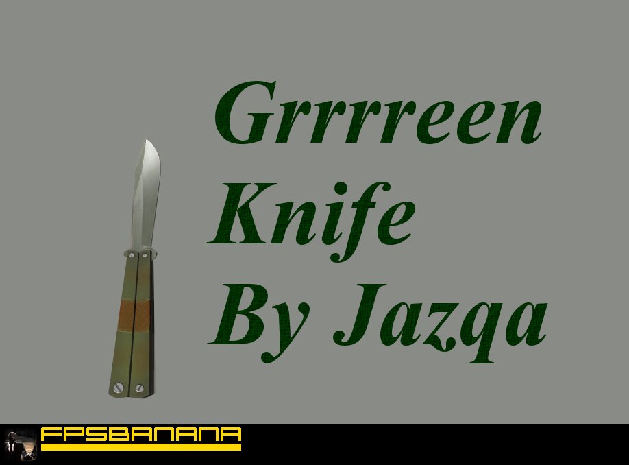 Grrrreen Knife