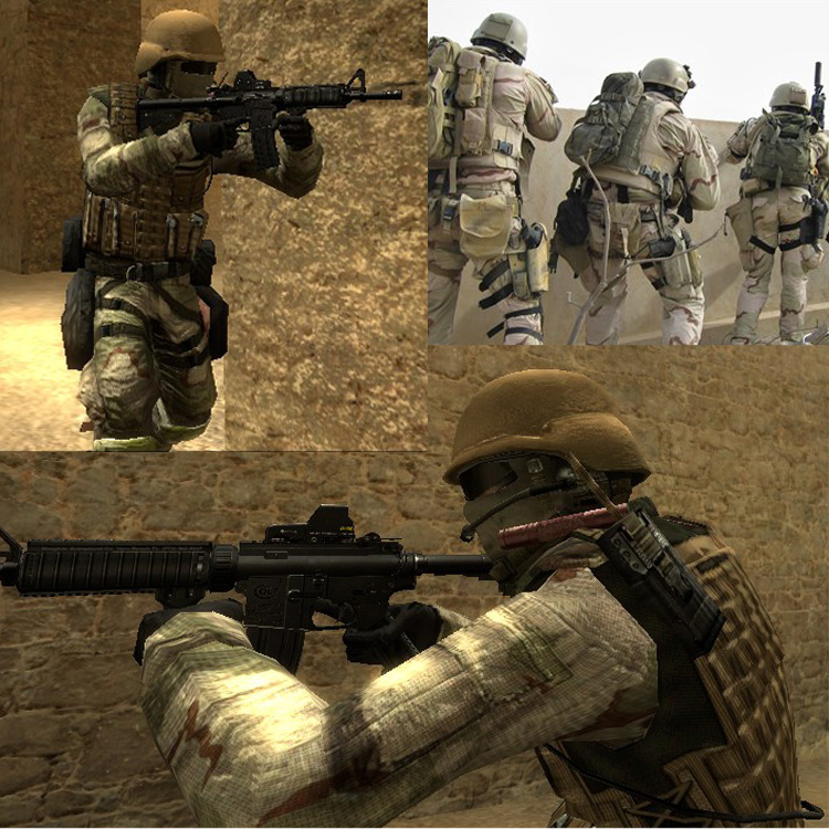 Realistic Navy SEAL [Counter-Strike: Source] [Mods]