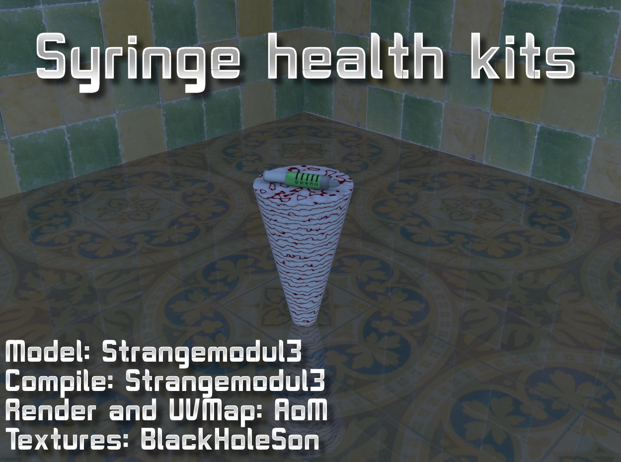 Syringe Heal Items