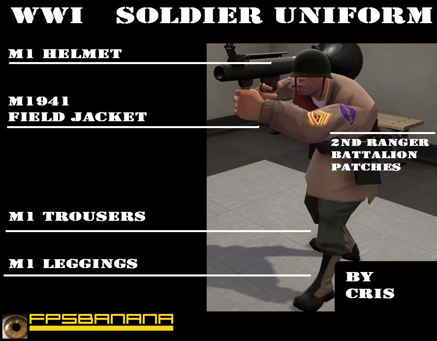 Ranger battalion uniform w