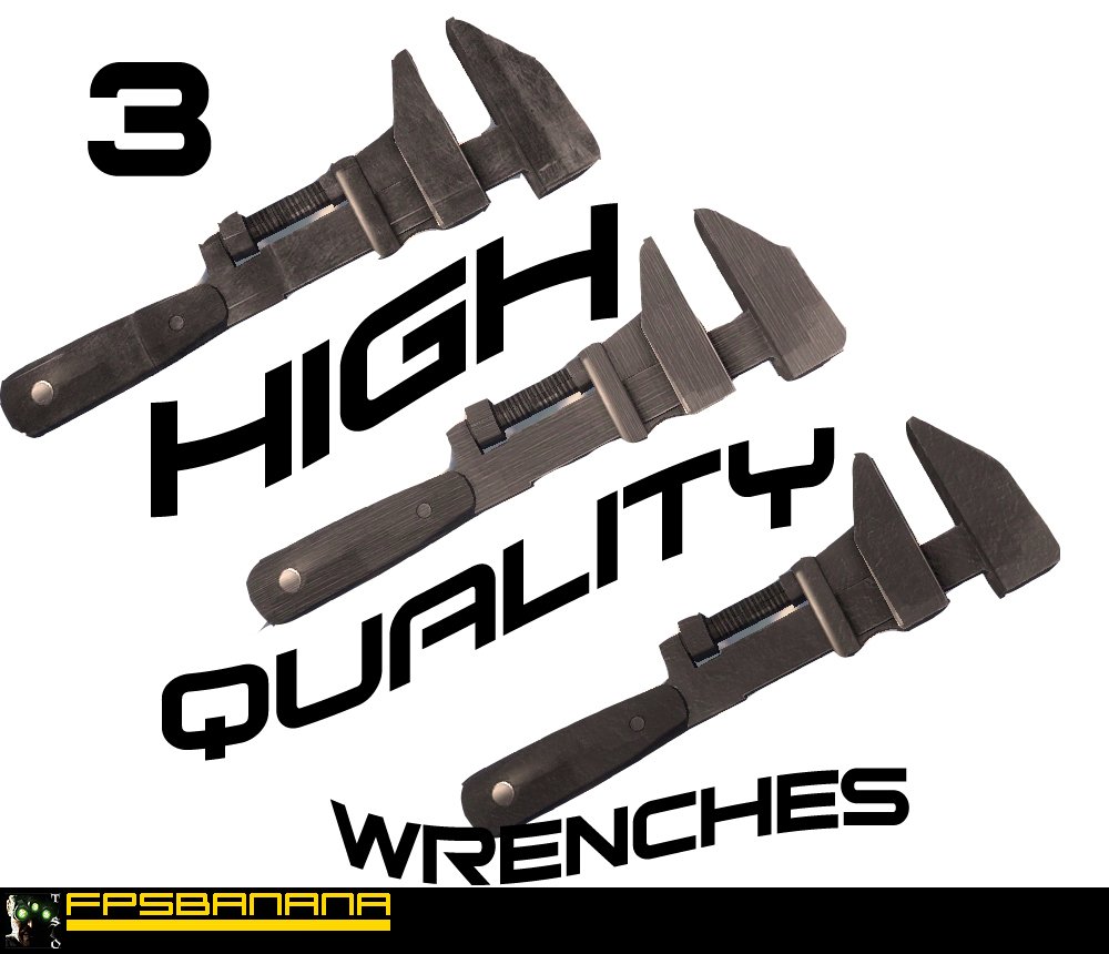 3 High Quality Wrenches!