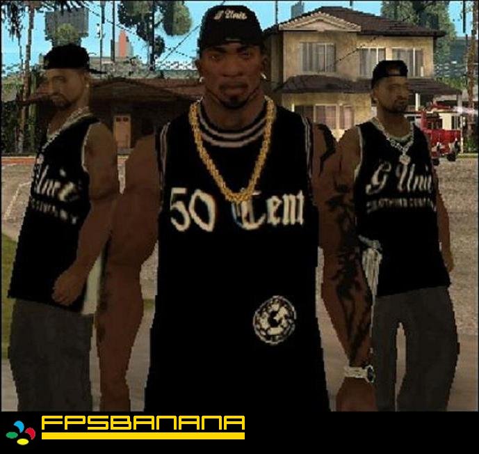 50 Cent Skin [Grand Theft Auto: San Andreas] [Mods]