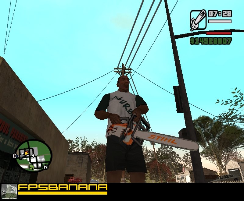 STIHL Chainsaw [Grand Theft Auto San Andreas] [Mods]