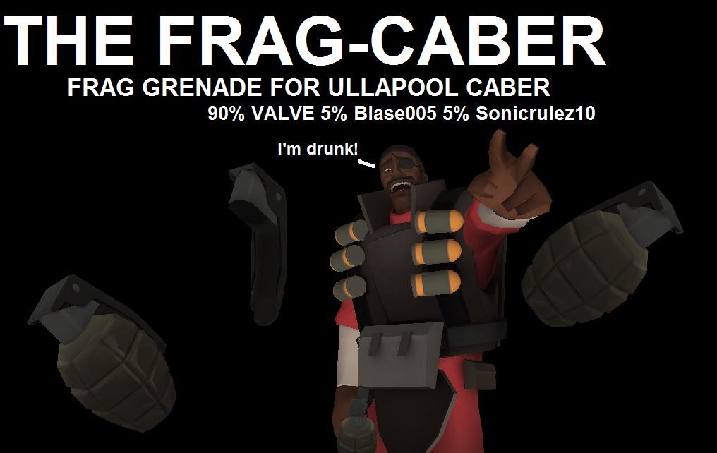 Frag-Caber A.K.A Frag Grenade for Ullapool Caber