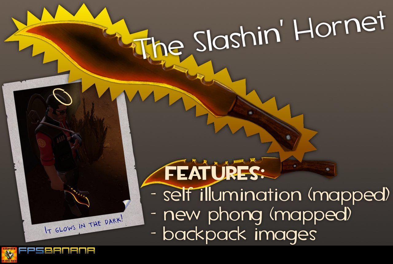 The Slashin' Hornet (glow fx)