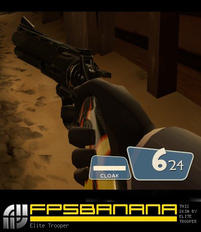 Slick Flame Revolver Skin