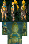 “Zelda’s Ballad” Gerudo Armor [The Legend of Zelda: Breath of the Wild ...