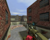 Sniper rifle, red, aiming