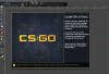 CSGO loading screen without changing background