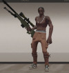 Travis Scott as Sniper