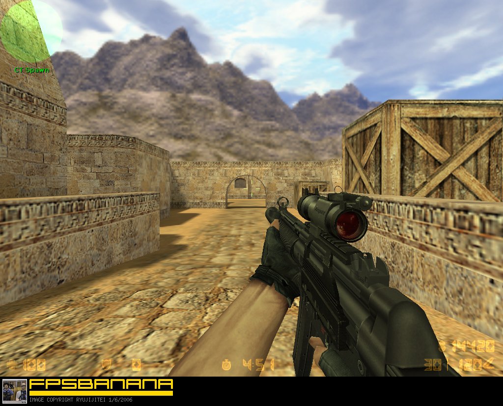 Condition Zero MP5-SD smgs in Counter-Strike 2