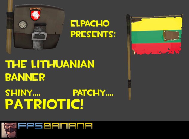 Elpacho's Lithuanian banner