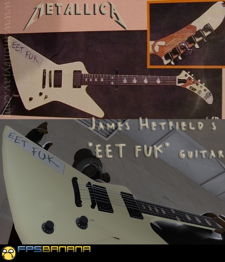 James Hetfield's Axe. (UPDATED)