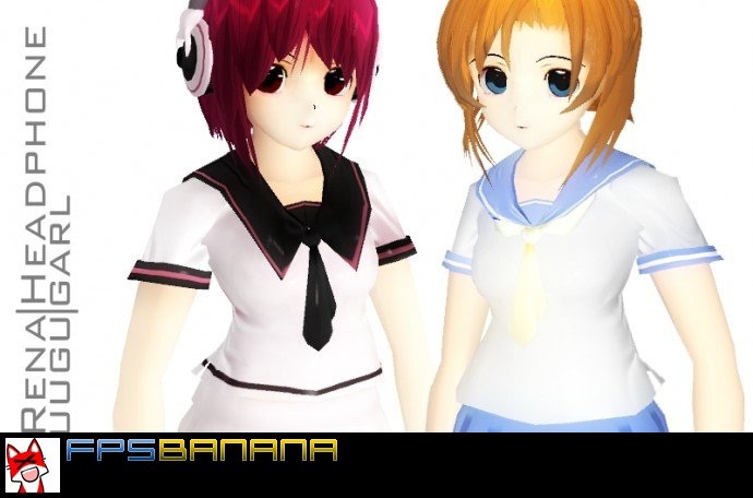りお Headphone Garl + Rena Ryuguu Mod for Garry's Mod | GMod Mods