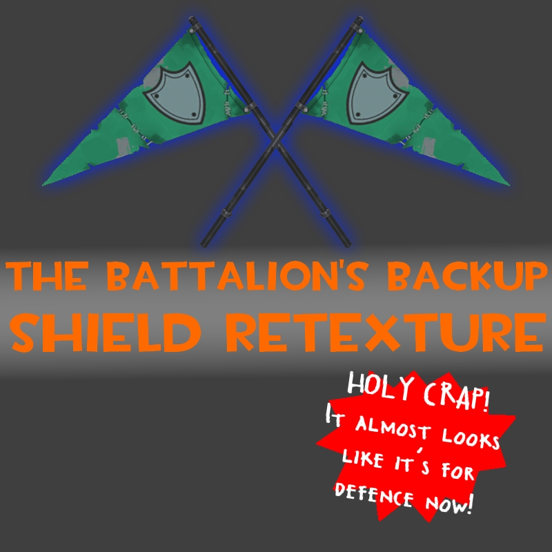 The Battalion's Shield Flag