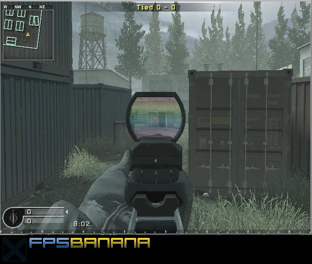 Rainbow Red Dot Sight Lens Mod for Call of Duty 4: Modern Warfare ...