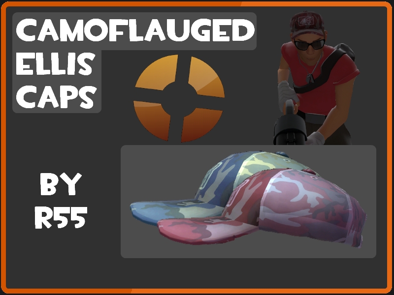 Camoflauged Ellis Cap