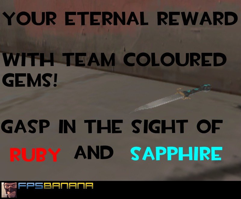 Team coloured Gems on The Eternal Reward