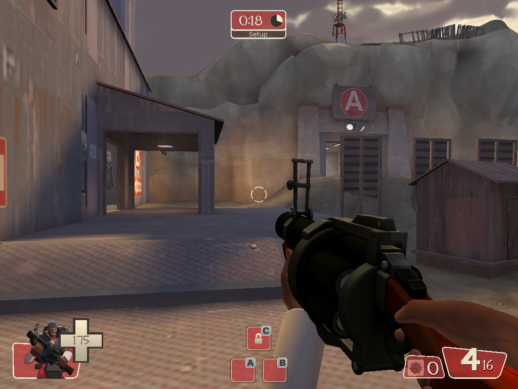 Redwood and Darkened Grenade Launcher