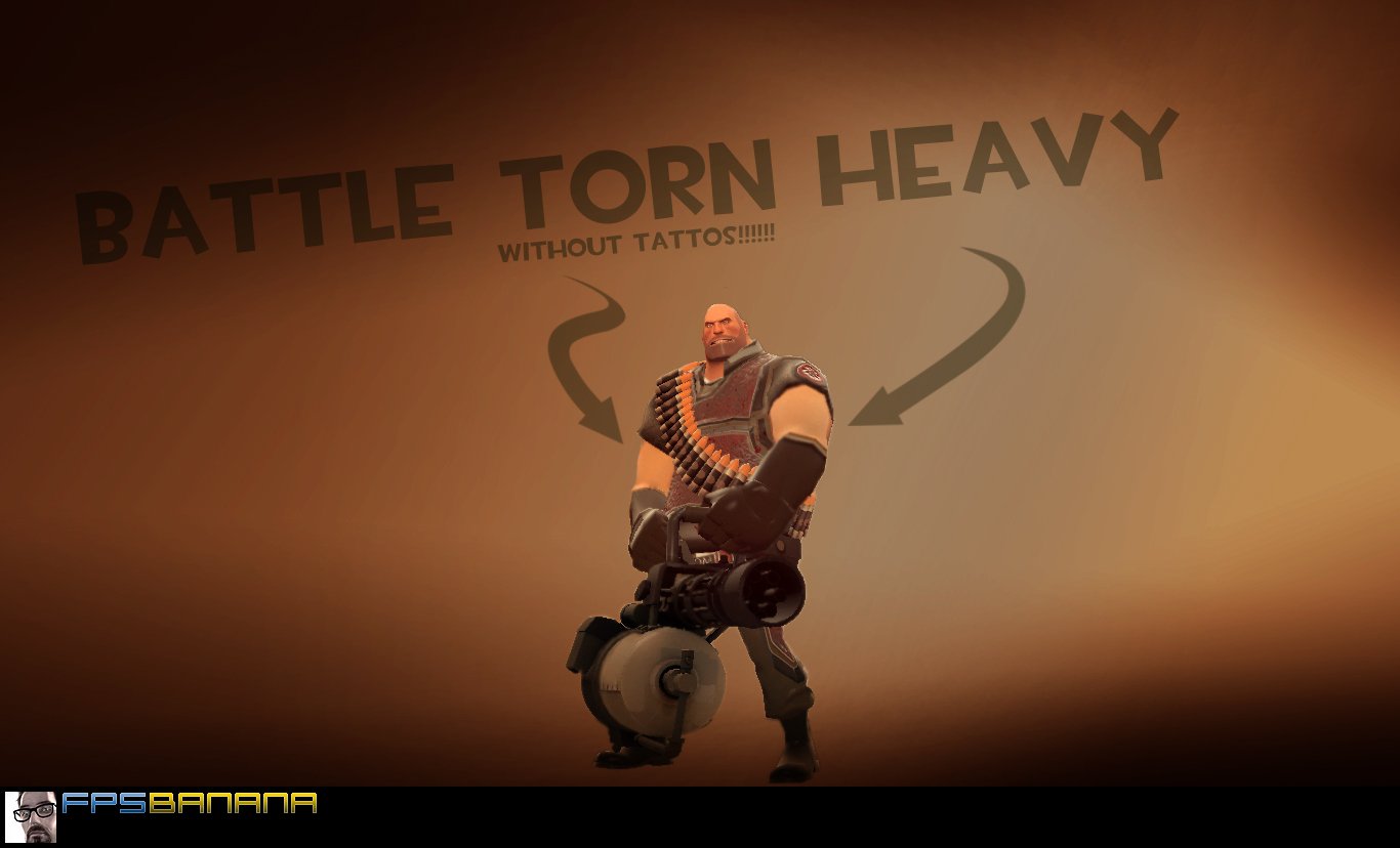Battle hardened heavy (WITHOUT TATTOOS!!!!)