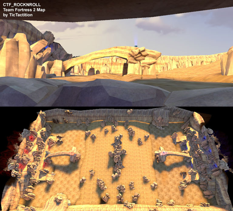 Tf2 Rocks ctf_rocknroll Mod for Team Fortress 2 | TF2 Mods