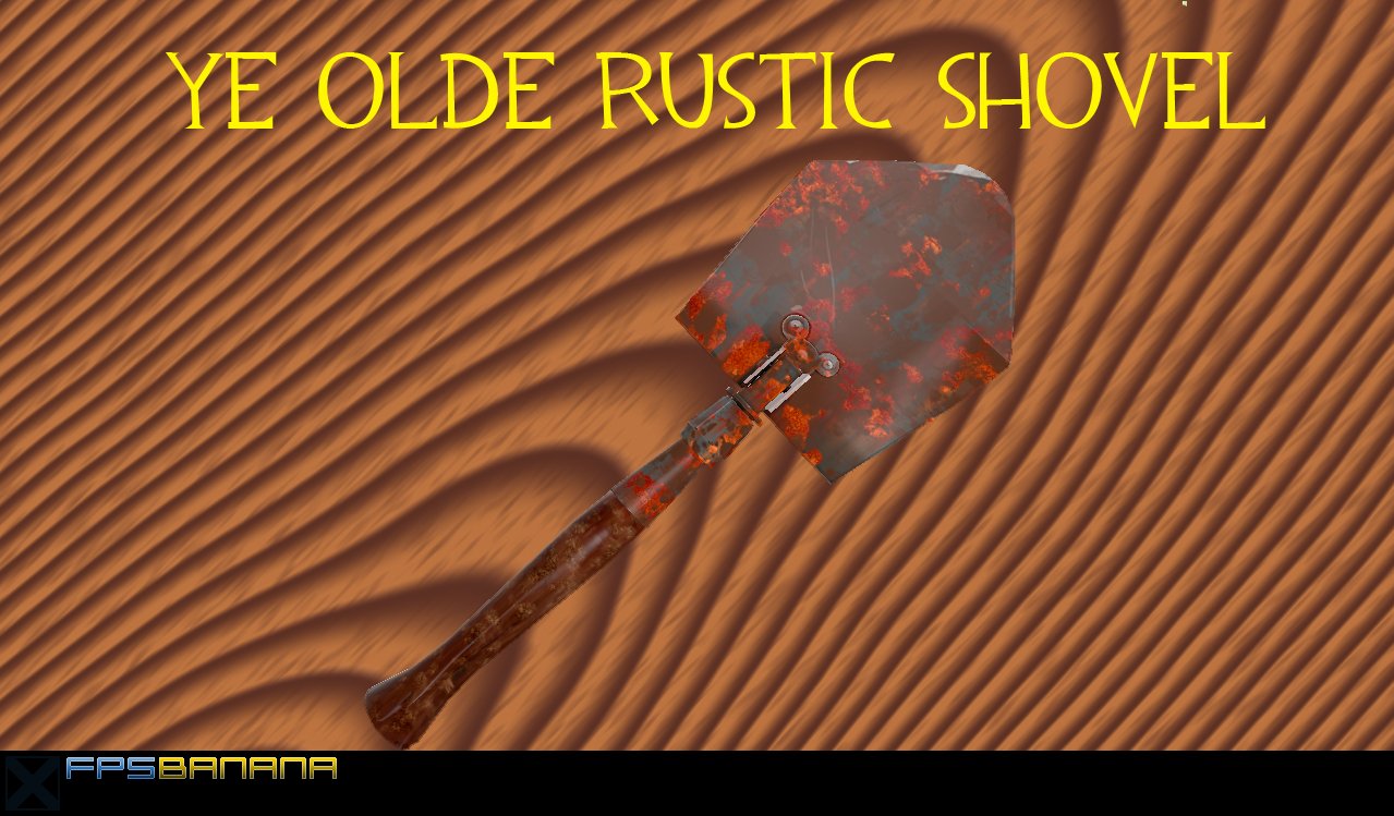 Ye Olde Rustic Shovel