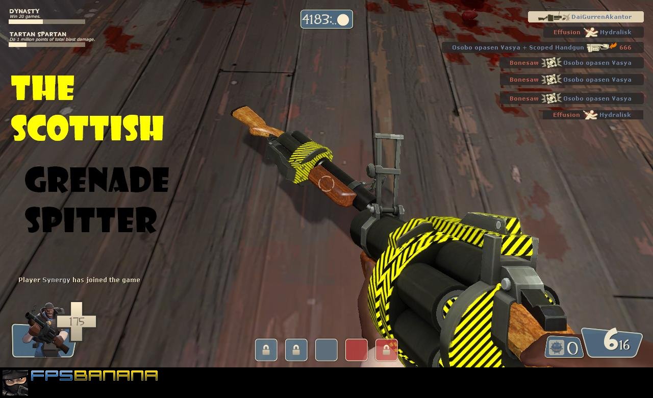 The Scottish Grenade Spitter