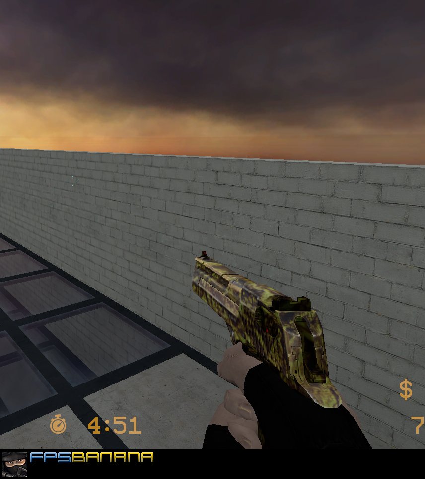 Gold Deagle Counter Strike Source Mods