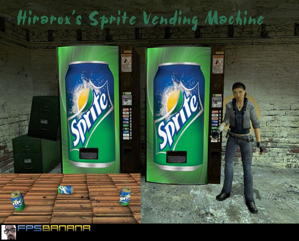 sprite vending machine
