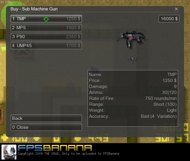 A Custom TMP Mod for CS2D | CS2D Mods