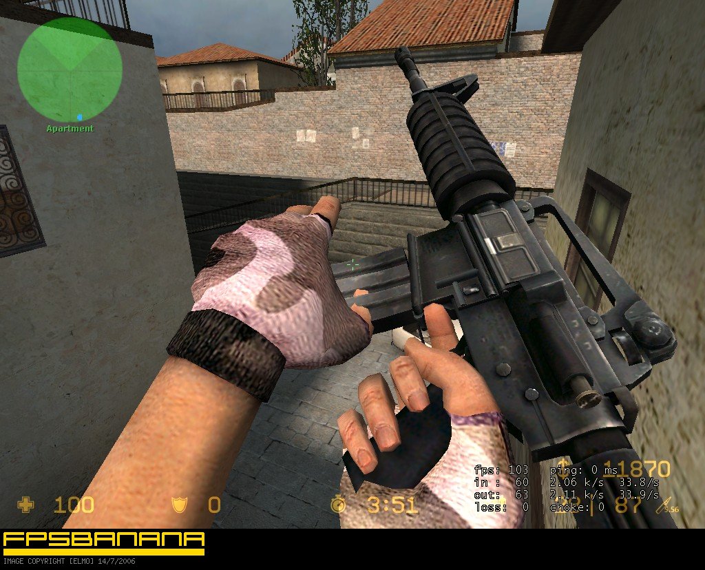 ELMO's Camo Gloves