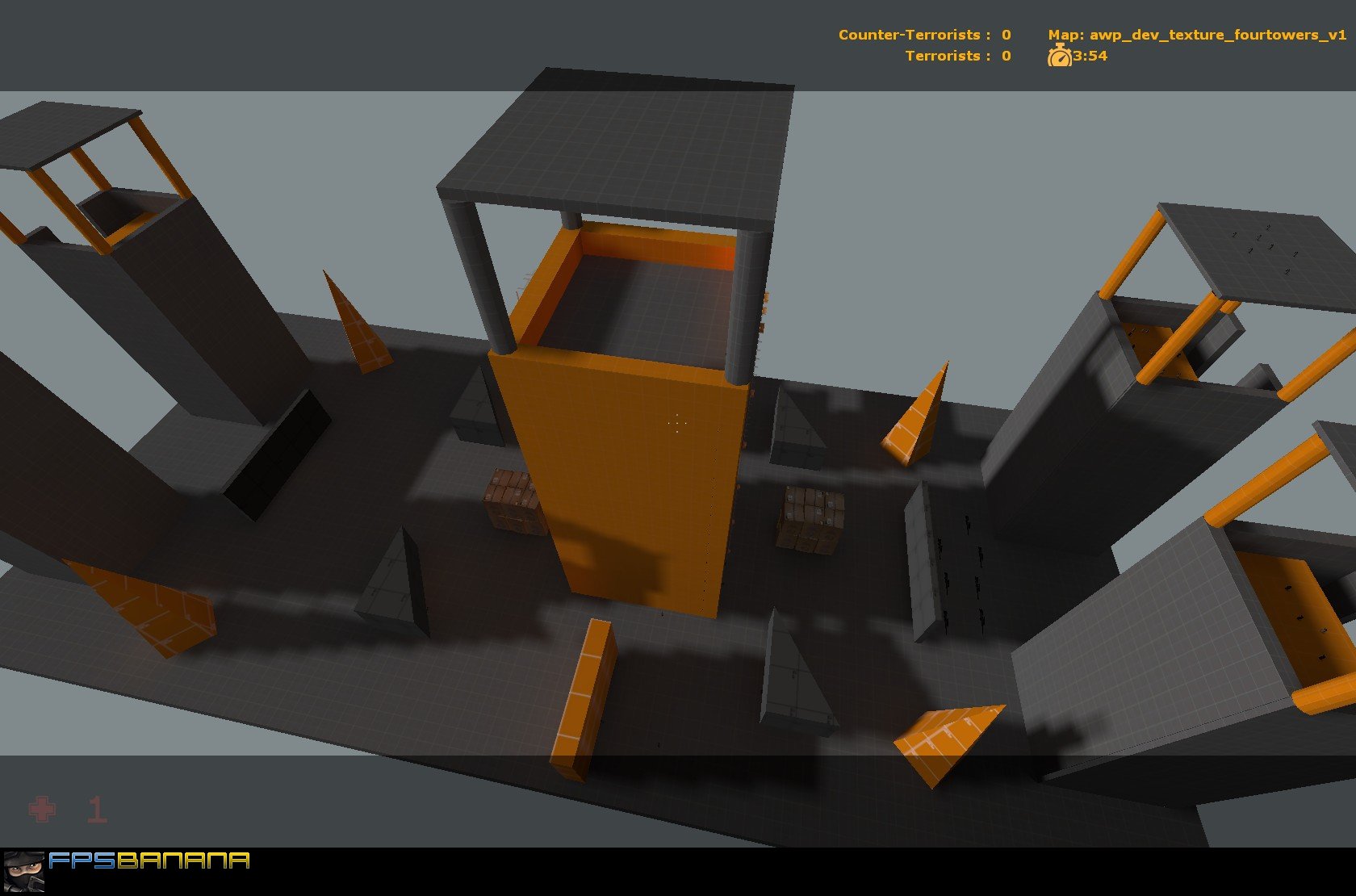 awp_dev_texture_fourtowers_v1 Mod for Counter-Strike: Source | CS:S Mods