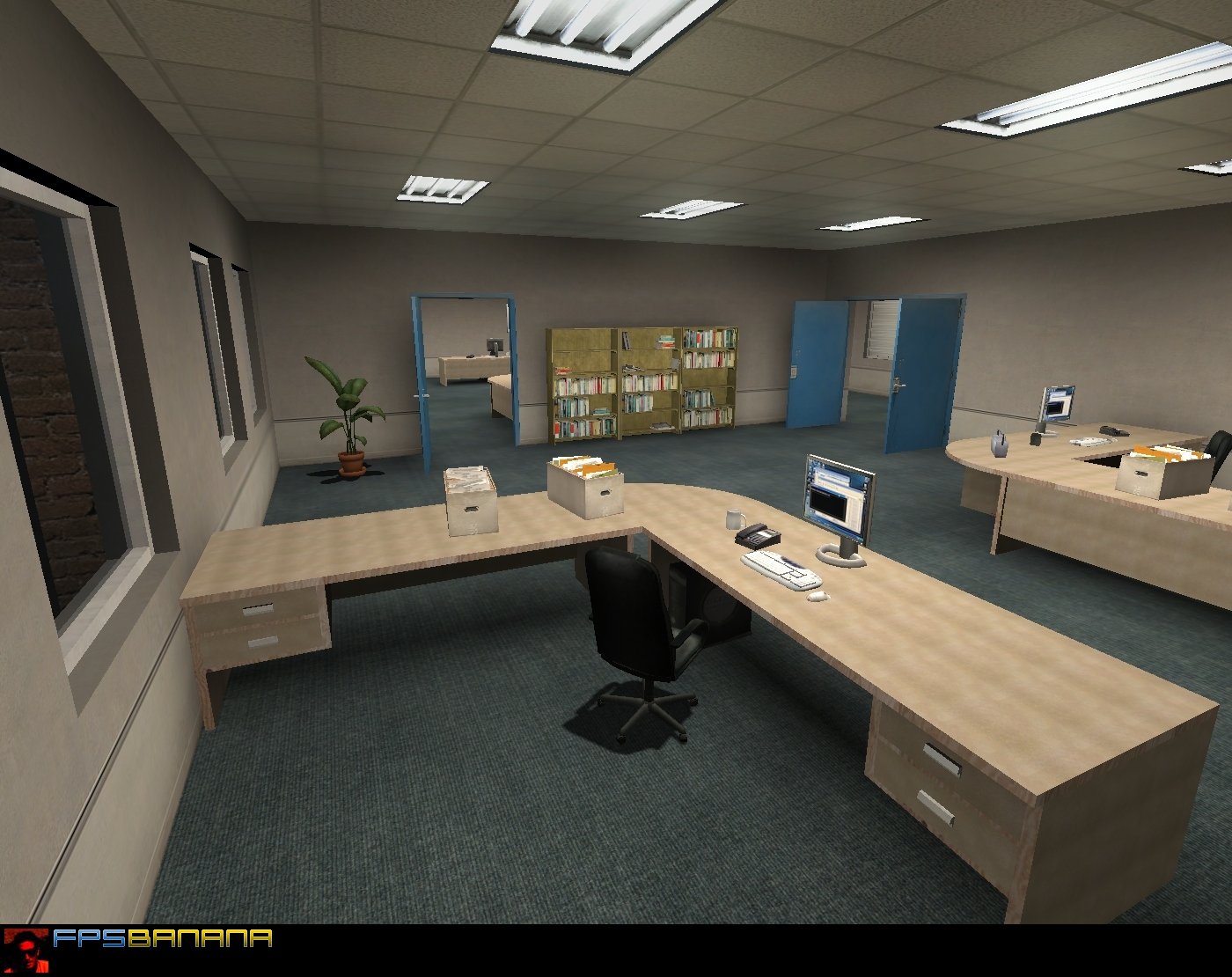 cs newoffice final v2 Mod for Counter Strike: Source CS:S Mods