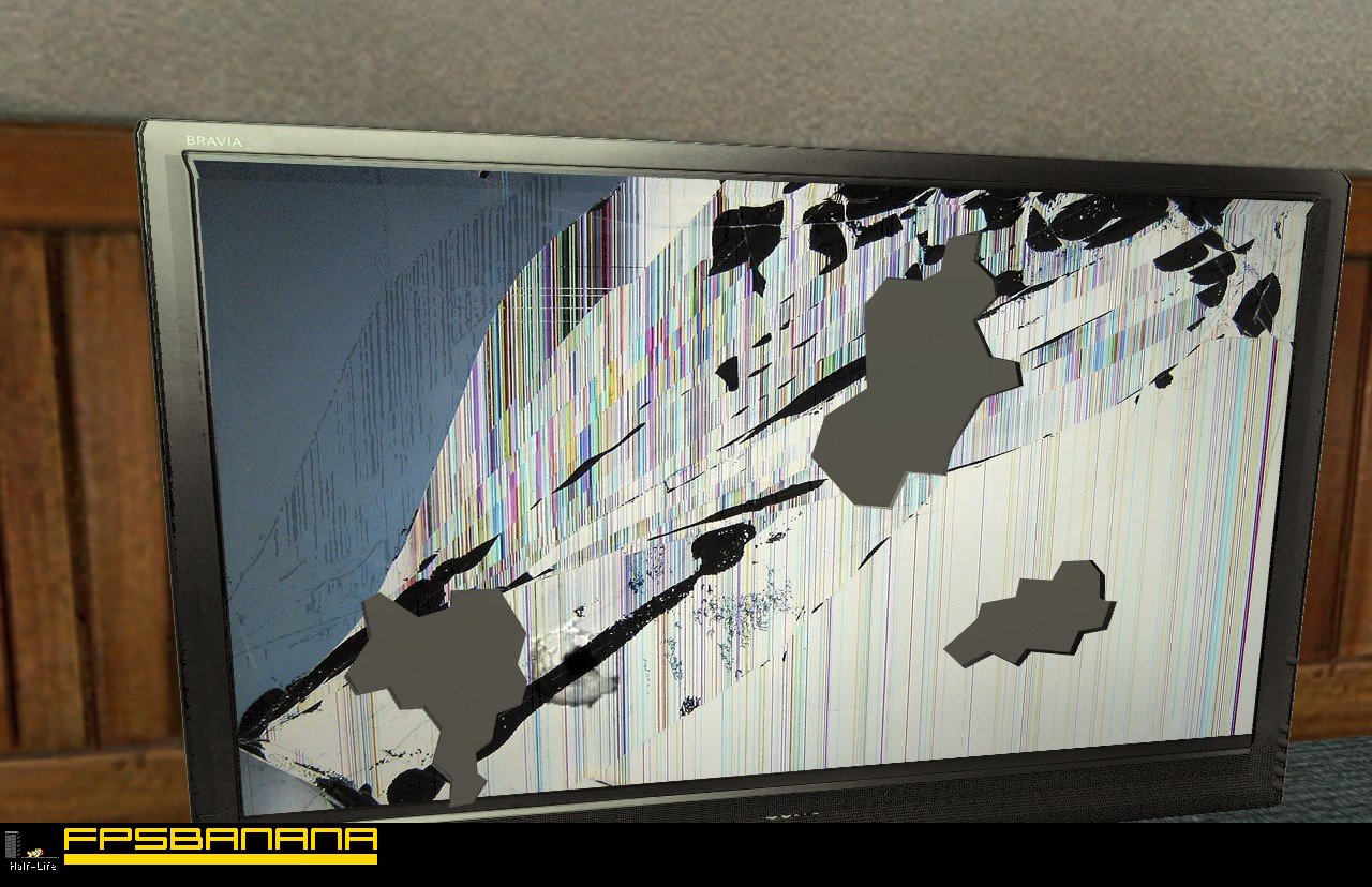 Bravia Plasma screen replacement [CounterStrike Source] [Mods]