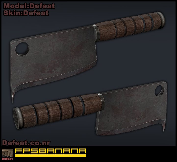 Download Standard knife from condition zero with case haranded skin for cs  1.6