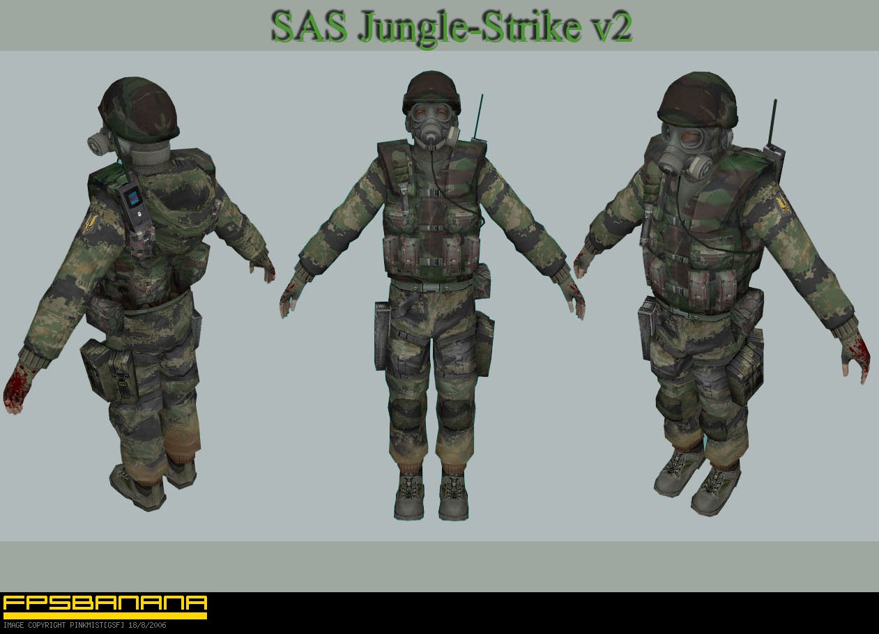 SAS Jungle-Strike V2 [Counter-Strike: Source] [Mods]