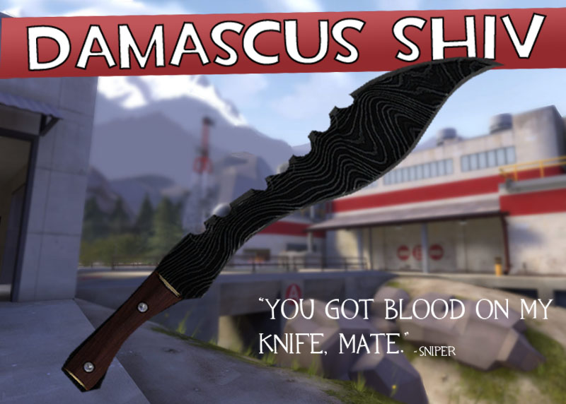 Damascus Shiv