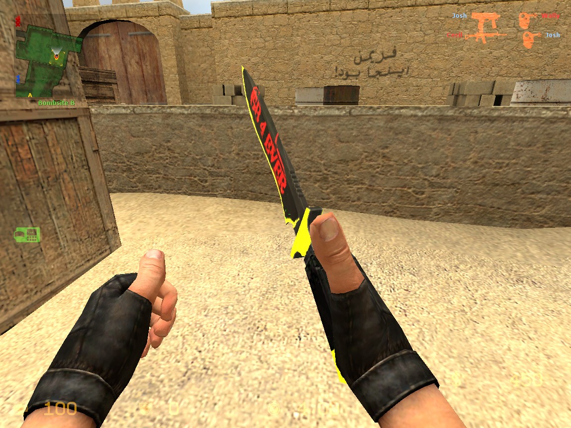 Nice simple knife skin [CounterStrike Source] [Mods]